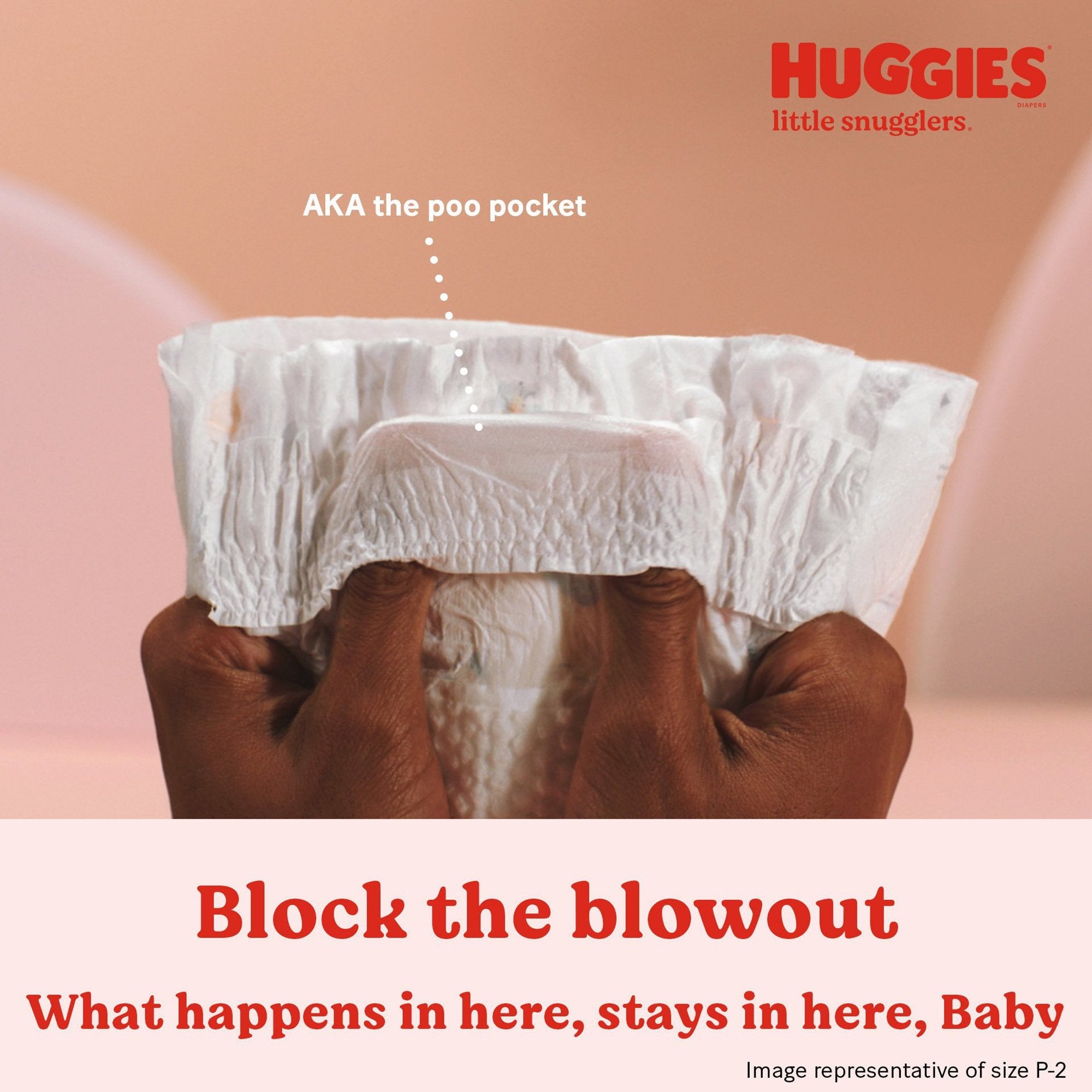 Huggies® Little Snugglers Diaper, Micro Preemie 40581