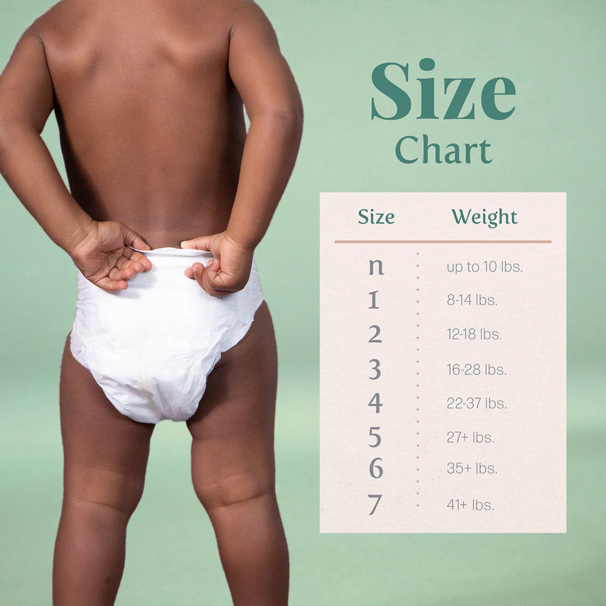 Earth & Eden Sensitive™ Baby Diapers, Size 6 for Babies Weighing 35 lbs. or More 10008050