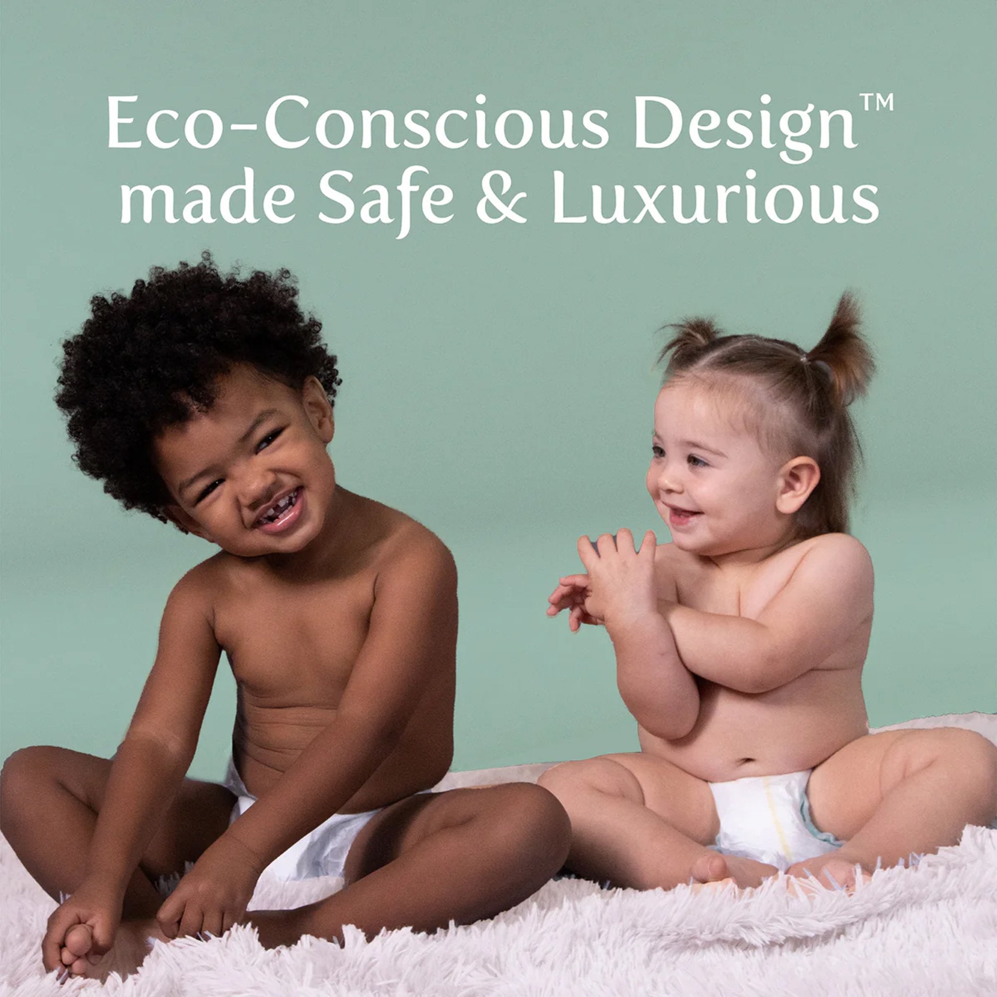 Earth & Eden Sensitive™ Baby Diapers, Size 6 for Babies Weighing 35 lbs. or More 10008050