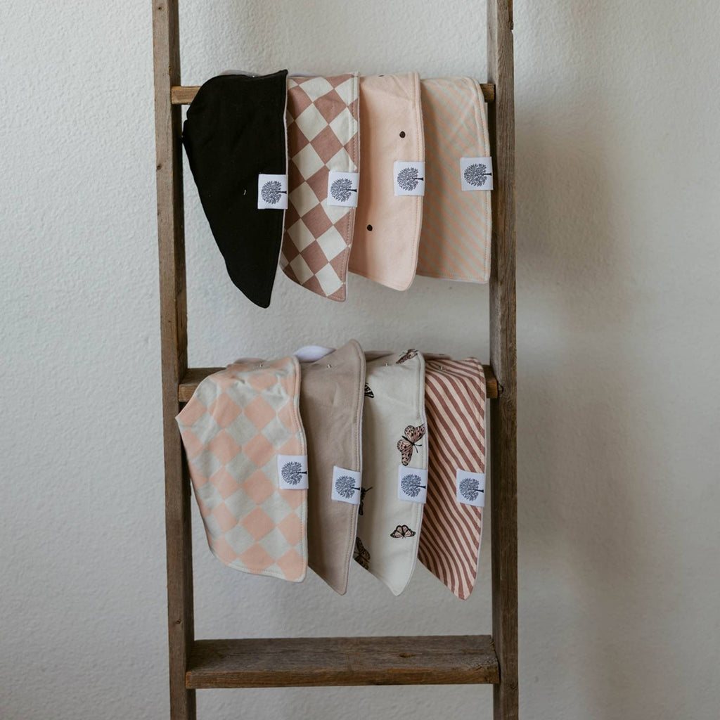 Butterfly Bandana Bib Set (8 pack)
